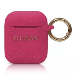 Guess Husa Airpods Generation 1/2 Silicon Fuchsia