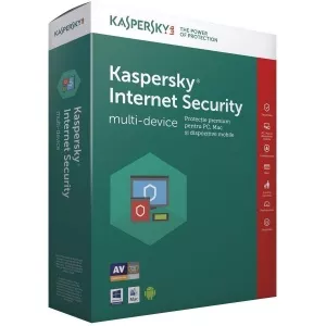 Kaspersky Antivirus Internet Security 2018, 3 Device, 1 an, Retail, New License KL1941X5CFS