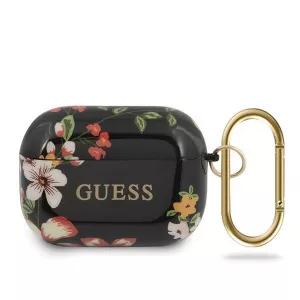 Guess Husa Airpods Pro Flower Negru
