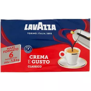 Lavazza Cafea macinata Crema e Gusto Classico, 6x250g