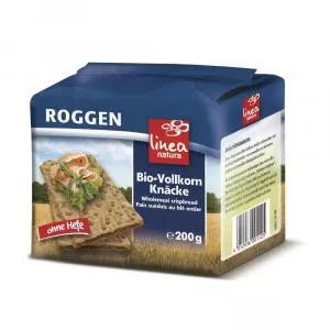 Linea natura Paine crocanta din secara integrala bio 200g