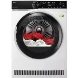 AEG Uscator de rufe TR8384CE, Pompa de caldura, 8 kg, Clasa energie B, Motor Inverter, Wi-Fi, Tehnologie AbsoluteCare+Sensidry (Alb)