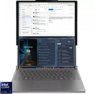 Lenovo Laptop ThinkBook Plus G6 Rollable (Procesor Intel® Core™ Ultra 7 258V (12M Cache, up to 4.80 GHz) 14inch- 16.7inch 2000 x 1600 (14inch Roll In) / 2000 x 2350 (16.7'' Roll Out) 120Hz VRR, 32GB LPDDR5X, 1TB SSD, Intel Arc 140V Graphics, Windows 11 Pro,
