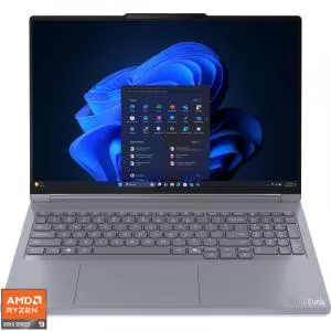 Lenovo Laptop ThinkBook 16p G6 ADR (Procesor AMD Ryzen™ 9 8940HX (64M Cache, up to 5.30 GHz), 16inch WQXGA IPS 165Hz, 32GB DDR5, 512GB SSD, NVIDIA GeForce RTX 5060 @8GB, Win 11 Pro, Gri)