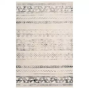 vidaXL Covor cu imprimeu, bej, 140 x 200 cm, poliester