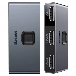 Baseus Splitter Matrix HDMI 2 in 1 Space Gray