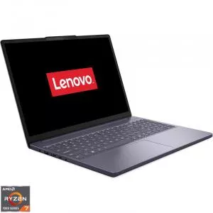 Lenovo 15.3'' IdeaPad Slim 3 15ARP10, WUXGA IPS, Procesor AMD Ryzen™ 7 7735HS (16M Cache, up to 4.75 GHz), 16GB DDR5, 1TB SSD, AMD Radeon 680M, No OS, Luna Grey
