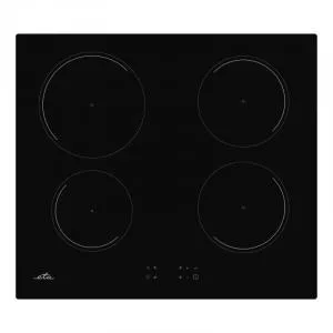 ETA Plita Plita cu inductie 579090000, 4 zone de gatit, Booster, 7.2 kW, 59 x 52 cm, negru