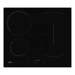 ETA Plita inductie incorporabila 579290000, 4 zone de gatit, 1 zona flexi, 7.4Kw, Touch control, 60cm, Negru