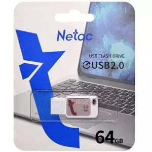 Netac Memorie USB Memorie USB, UA31, 64GB, USB 2.0, roz NT03UA31N-064G-20PK