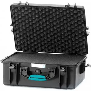 HPRC 2600 C BLACK RESIN HARD CASE WITH CUBED FOAM INTERIOR
