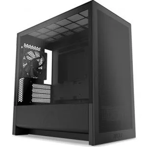 NZXT Carcasa H3 Flow, Micro Tower, Fara sursa (Negru)