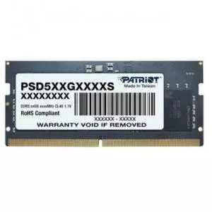 Patriot Memory Memorie RAM PSD532G48002S DDR5, 32GB, CL40, Single, Negru