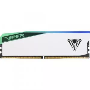 Patriot Memory Memorie Viper Elite 5 RGB White Intel XMP 3.0/AMD EXPO, 16GB, DDR5-5200 MHz, CL40