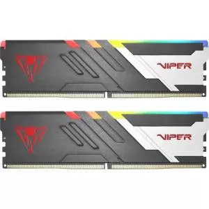 Patriot Memory Memorie Viper Venom RGB Matte Black Intel XMP 3.0, 32GB, DDR5-6400MHz, CL32, Dual Channel