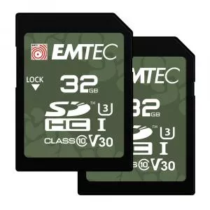 EMTEC Card memorie SD 32GB UHS-I U3 V30 Outdoor 2 pcs