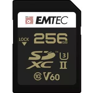 EMTEC Card memorie SD 256GB UHS-II V60 SpeedIN Pro+