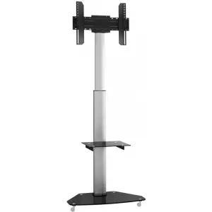 A+ Case SM01G, 37 - 70 inch, negru - argintiu