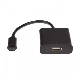 Gembird USB-C to HDMI adapter, black A-CM-HDMIF-01
