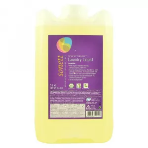 Sonett Detergent lichid pentru rufe albe si colorate, cu lavanda, 5 l, bio