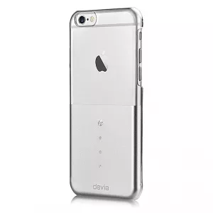 Devia Carcasa iPhone 6 Crystal Unique, Silver (crystals from Swarovski®)