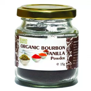 Dragon Superfoods Vanilie de Bourbon pudra bio 15g