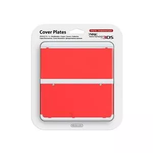 Nintendo Carcasa Official Cover Plate Red 3Ds