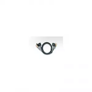 Aten Cablu DVI/USB, Audio - 2m 2L-7D02U