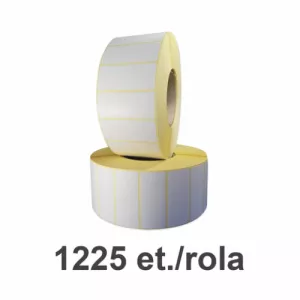 ZINTA Role etichete termice 70x30mm, 1255 et./rola - 70X30X1255-TH