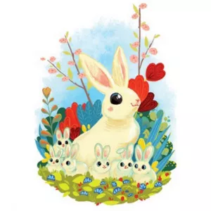 Mink Felicitare - Bunny