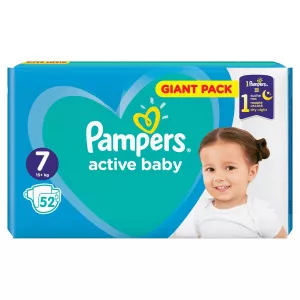 Pampers Scutece Nr.7 Active Baby Giant Pack 52buc