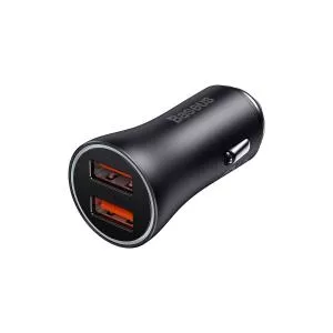 Baseus Golden Contactor Max 2xUSB-A Black
