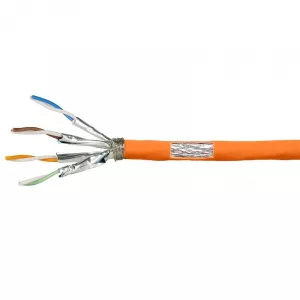LogiLink Cat.7 Installation cable S/FTP AWG23 1000MHz, 100m, orange CPV0060