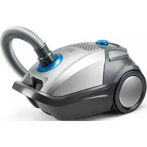 Black&Decker Aspirator Bagged vacuum cleaner Black+Decker BXVMB700E Albastru//Gri 800 W Uscata Cu sac