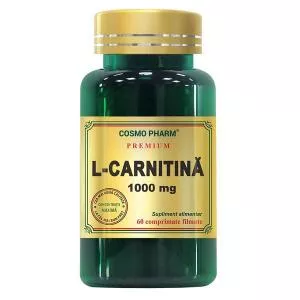Cosmo Pharm L-Carnitina 1000 mg Premium, 60 comprimate