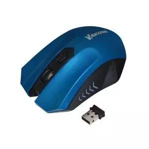 VAKOSS Mouse ,TM-658UB, optic, wireless, 1600 dpi, albastru, 4D