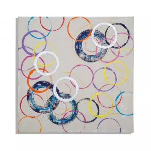 Mauro Ferretti Tablou Floating 80x80 cm -, Multicolor