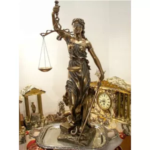  Statueta Zeita Justitiei 32cm