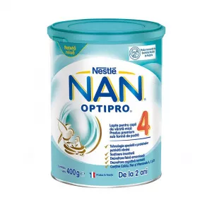Nestle Lapte praf Nan 4 Optipro Premium, incepand de la 2 ani, 400 g