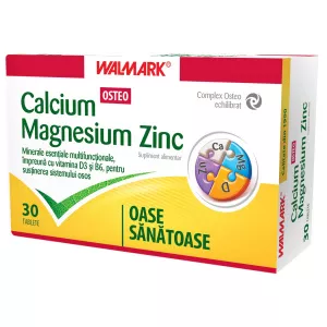 Walmark Calcium Magnesium Zinc Osteo, 30 tablete