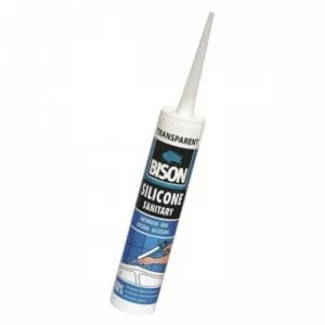 Bison Silicon sanitar alb - 280 ml