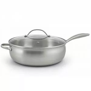 Luigi Ferrero Tigaie adâncă cu capac Florence FR-2868A 28x9cm, 4.9L LF/1002653