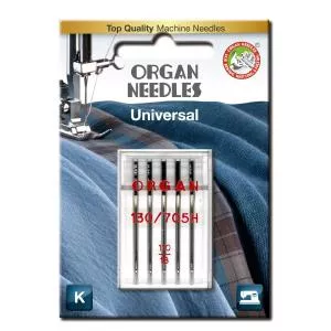 Organ Needle Set 5 ace de cusut, finete 110