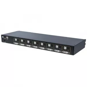 Intellinet Modular 8-Port DVI KVM Switch 507912