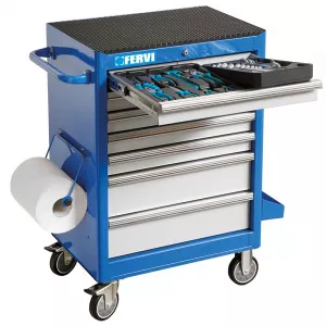 FERVI Dulap cu roti cu 159 scule C960/CC01