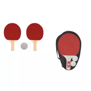 Globo Set 2 palete ping pong in husa cu 2 mingi incluse