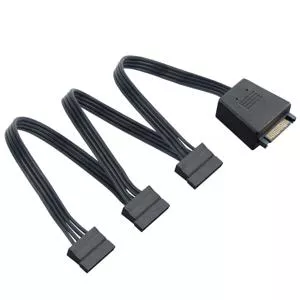 SilverStone 3-in-1 SATA power connectors (SST-CP06-L)