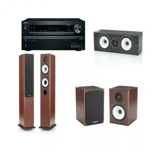Onkyo Receiver TX-NR626 + Boxe Monitor Audio BX5 + BX1 + BXcen