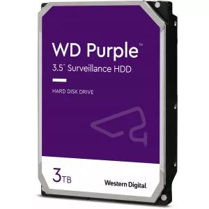 Western Digital New Purple 3TB SATA-III IntelliPower 64MB
