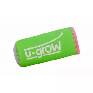 U-Grow Sticla si Husa Termoizolanta UBTL-308GRN, 308 ml, Verde/Roz